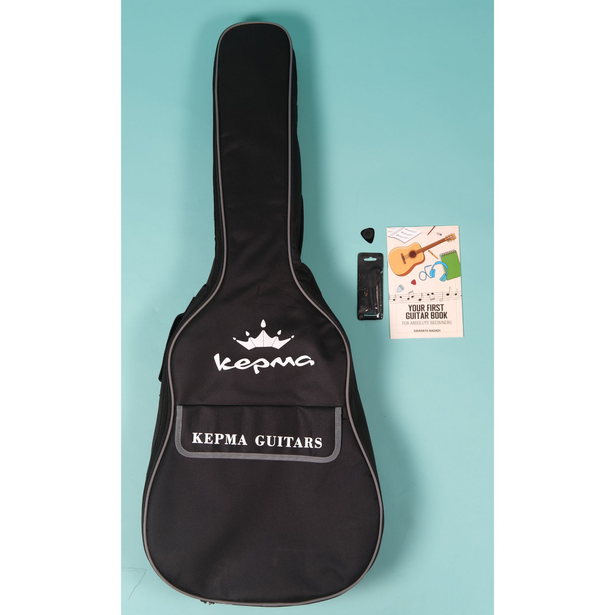 Kepma EAC Acoustic Guitar - Black Matt