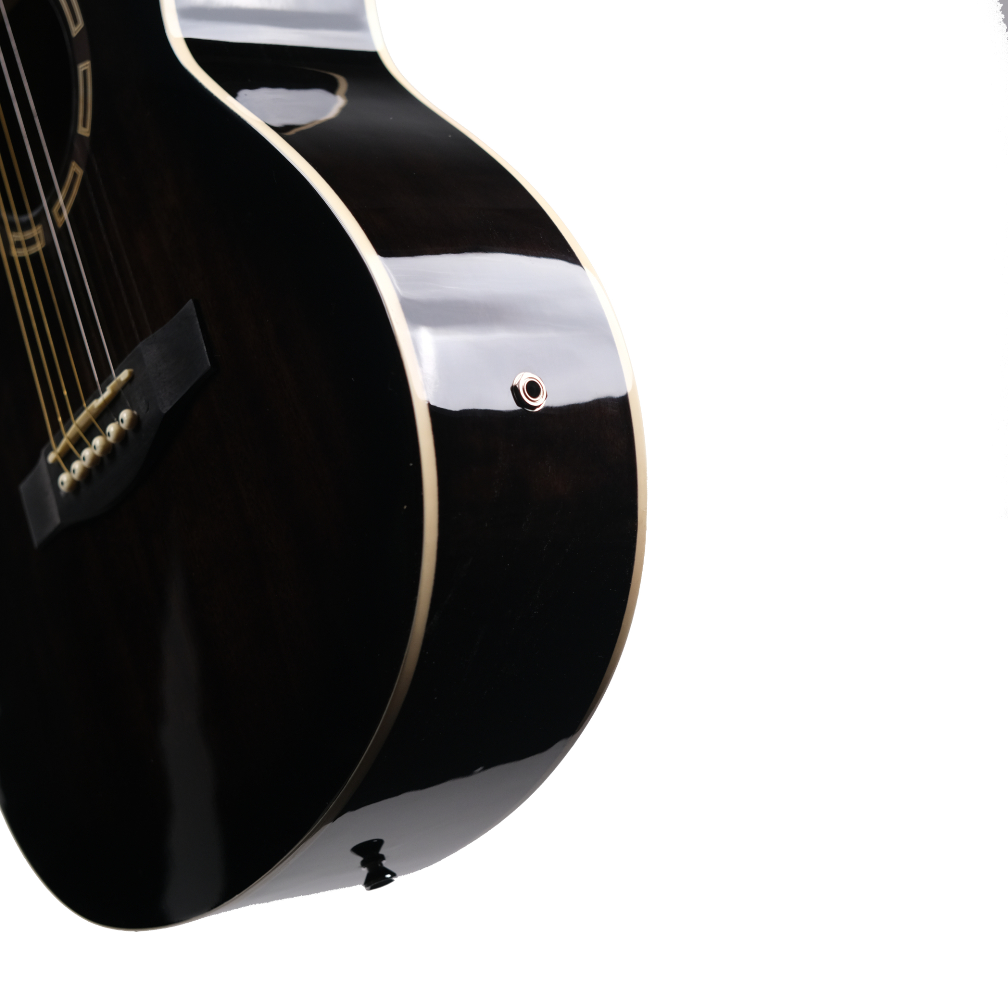Richtone B139CE CHARCOAL glossy JF style cutaway Acoustic guitar