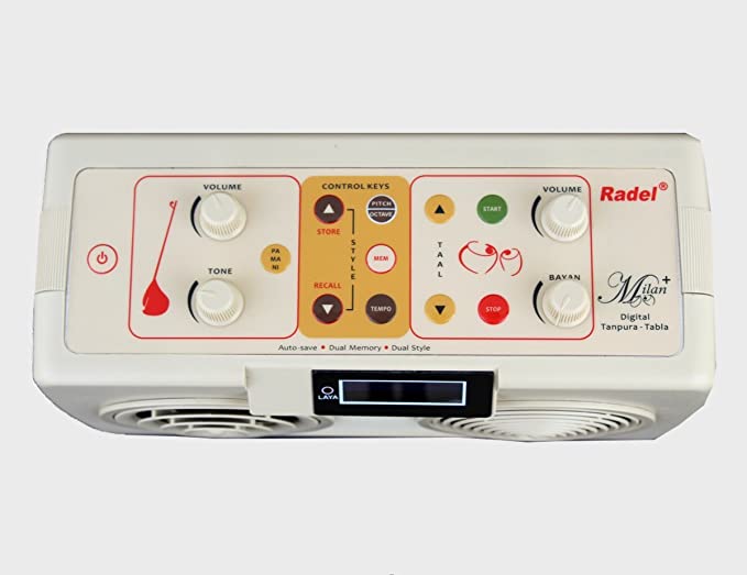 Radel Milan+ 2-in-1 Digital Tanpura- Tabla