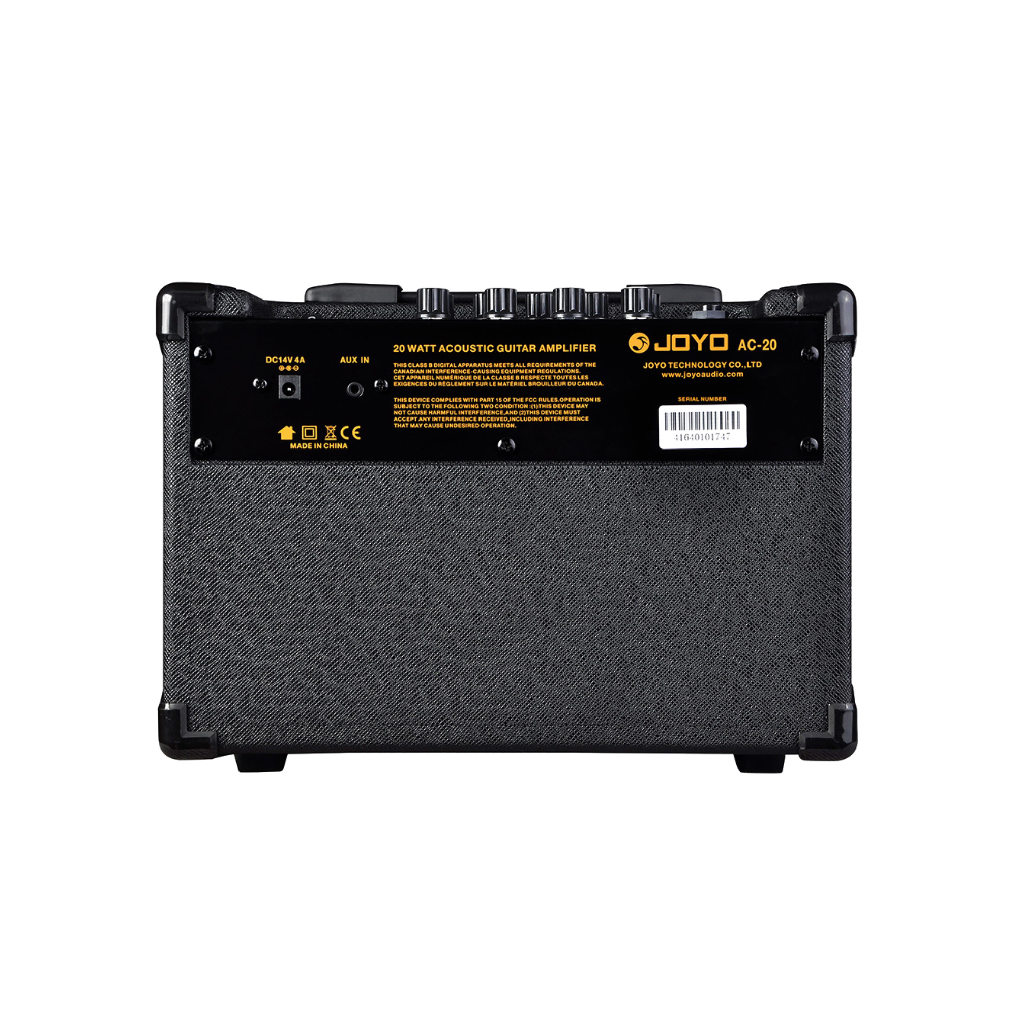 JOYO AC20 Acoustic Guitar Amplifier with Mic Channel - 20 Watts