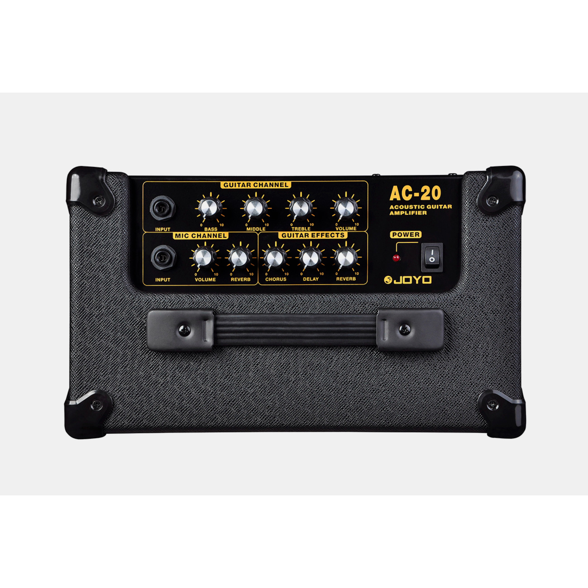 JOYO AC20 Acoustic Guitar Amplifier with Mic Channel - 20 Watts