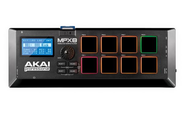Akai MPX 8 Compact Drum Sampler