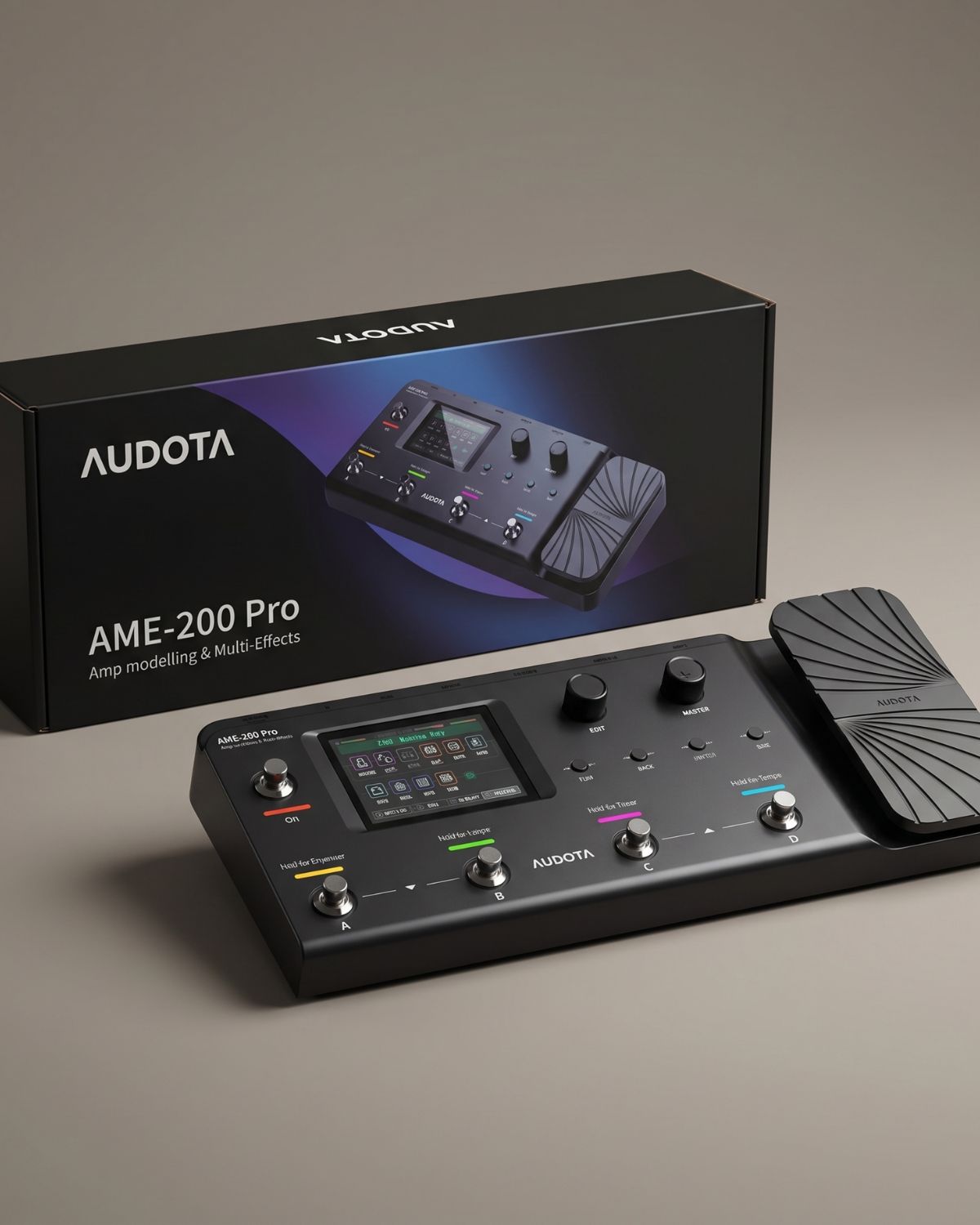 AUDOTA AME-200 Pro Multi Effects Processor with IR Support USB Recording