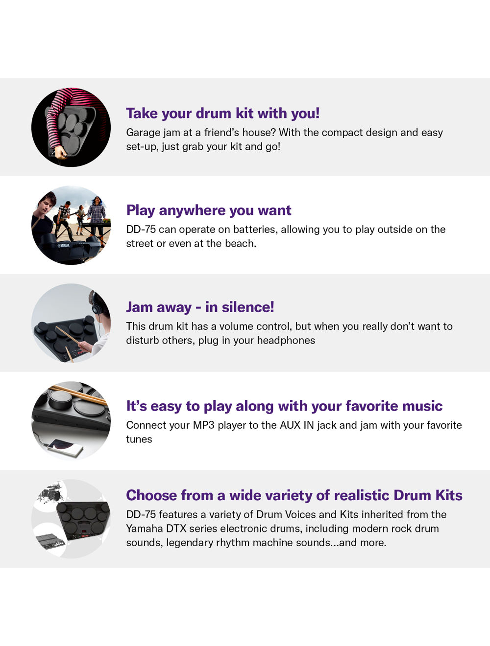 Yamaha DD-75 Digital Drum