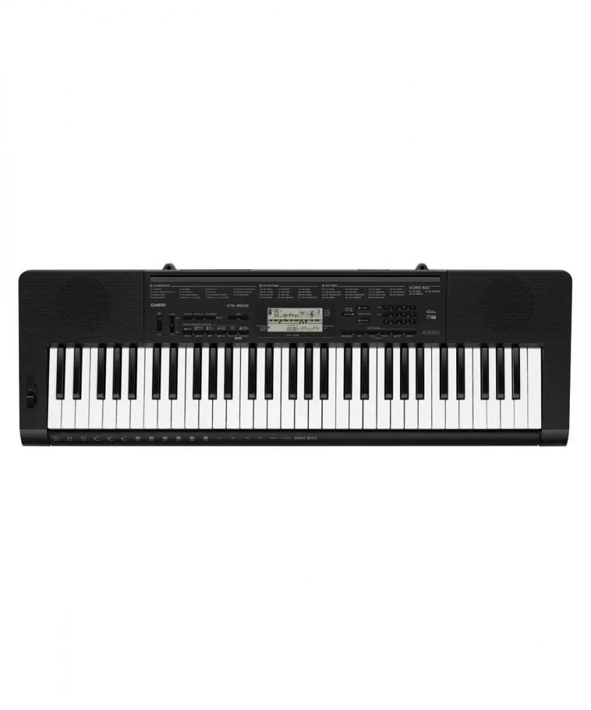 Image of CASIO CTK-3500 Casio Key Keyboard I 61 Key I  Touch Sensitive