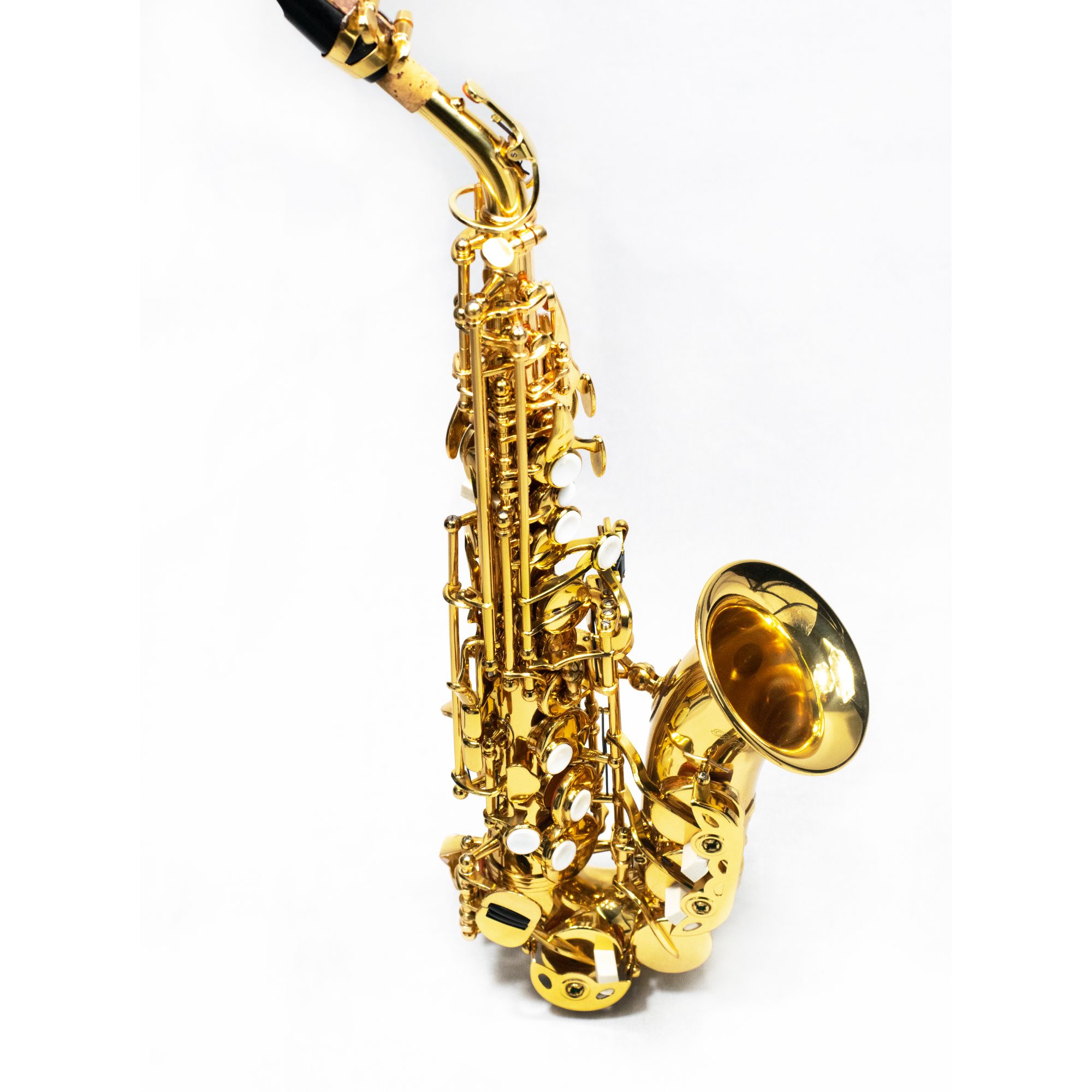 Procraft curved  bell soprano saxophone PRSSC 310GL