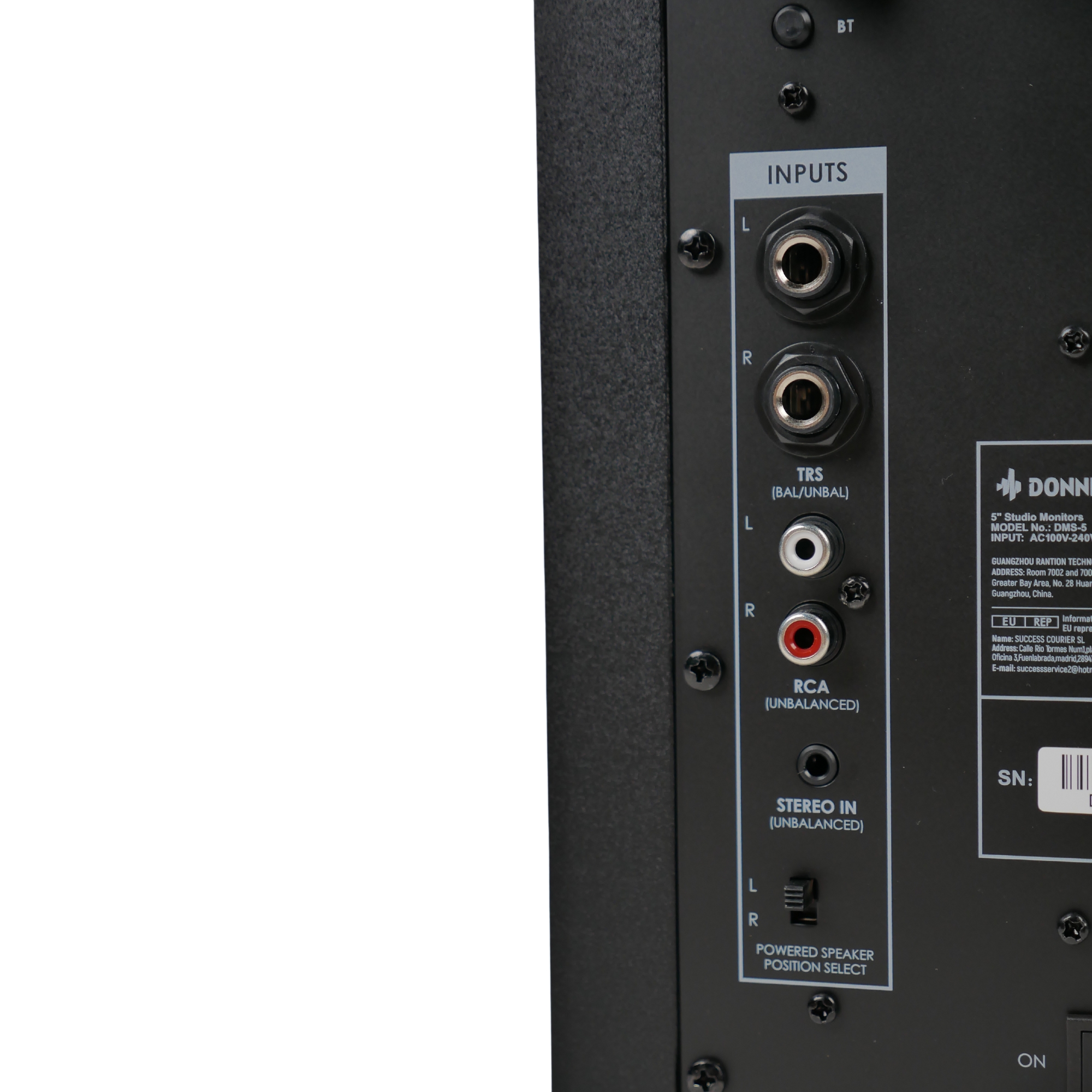 Donner DMS 55 Studio Monitor speakers with BT