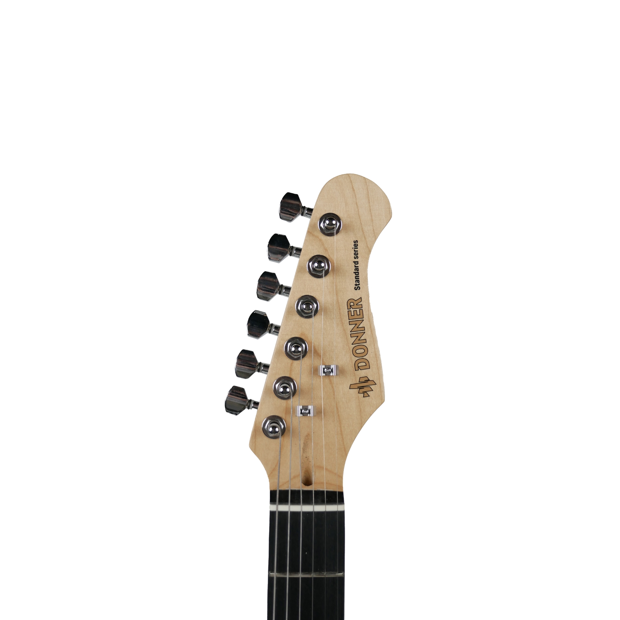 DONNER DST-80 Matte black Electric Guitar 39 Beginner Electric Guitar Kit with Amp Classic SSS Pickup Complete with Gig Bag Tuner Capo Strap Picks