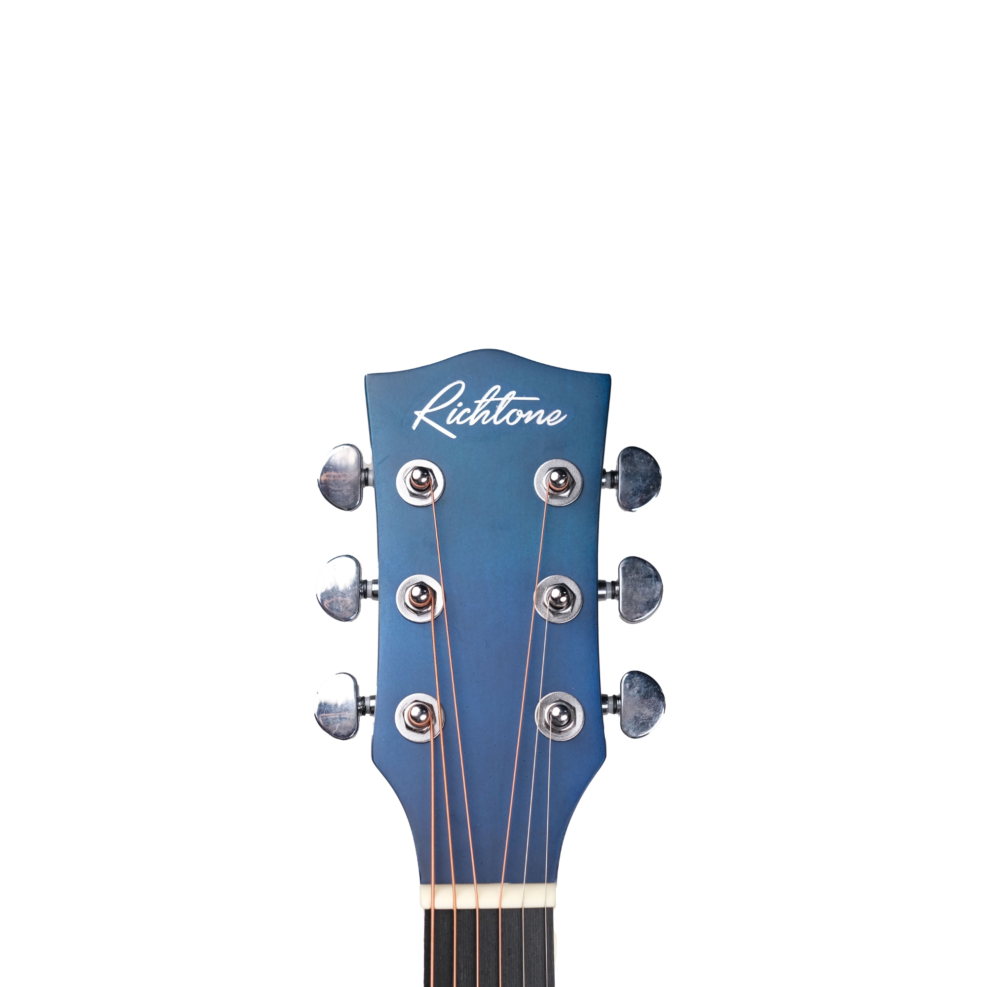 Richtone 39inch RT39CEQ 3 BAND EQ blueburst matt cutaway guitar