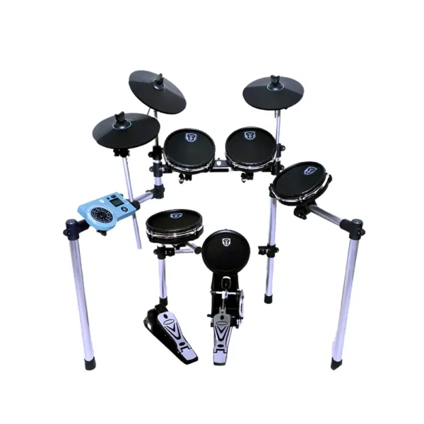 Techno Electronic drum kit V-Drum TM-ED004 Fully Mesh Kit Eight Piece