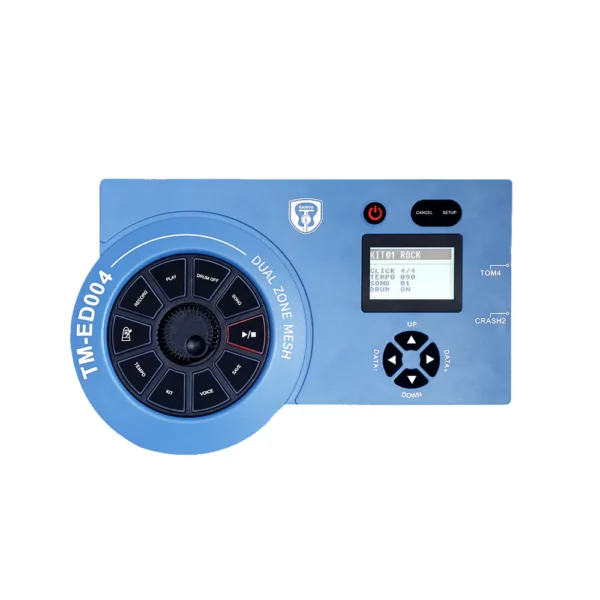 Techno Electronic drum kit V-Drum TM-ED004 Fully Mesh Kit Eight Piece