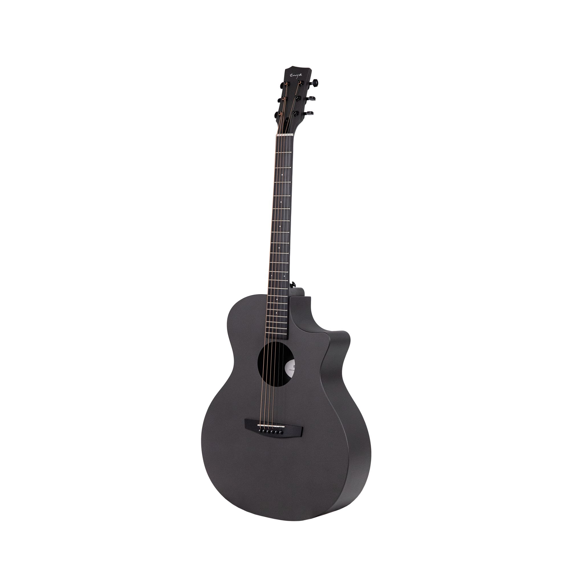 Enya EGA X0 Cutaway Grand Auditorium acoustic guitar Black