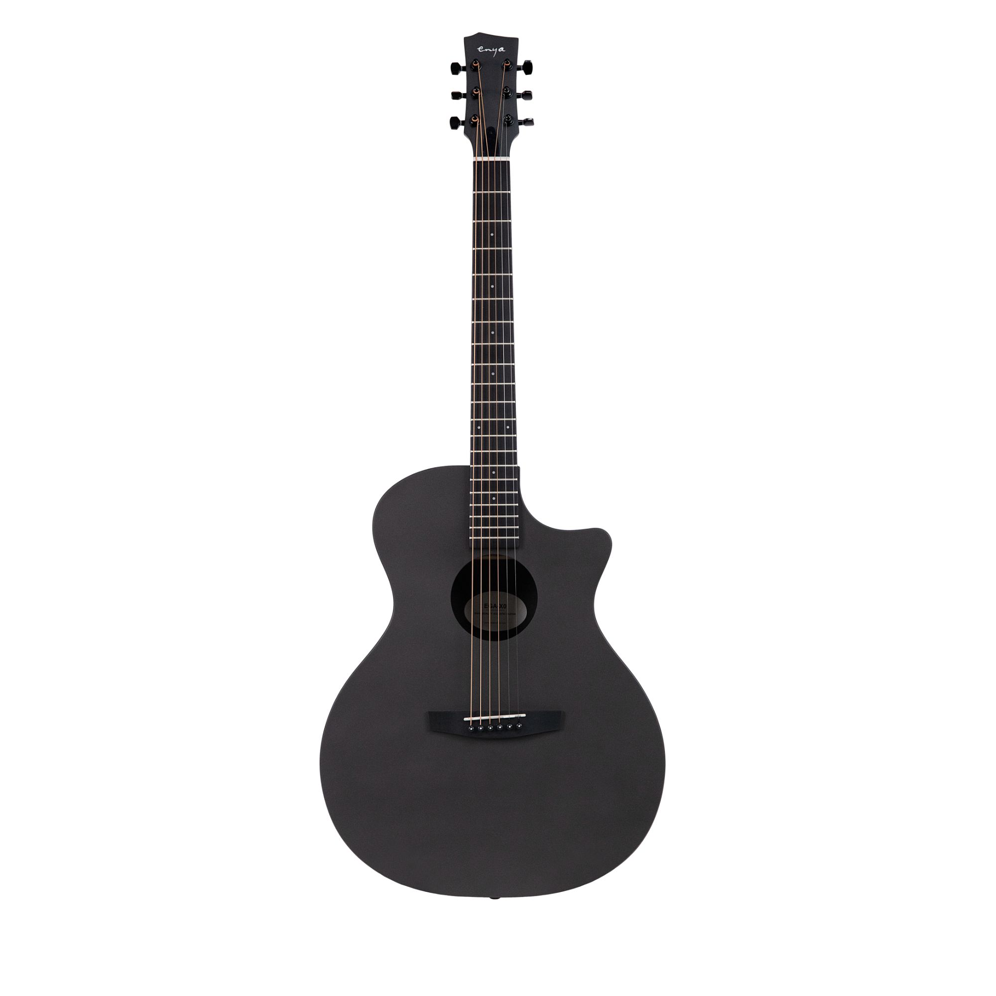 Enya EGA X0 Cutaway Grand Auditorium acoustic guitar Black