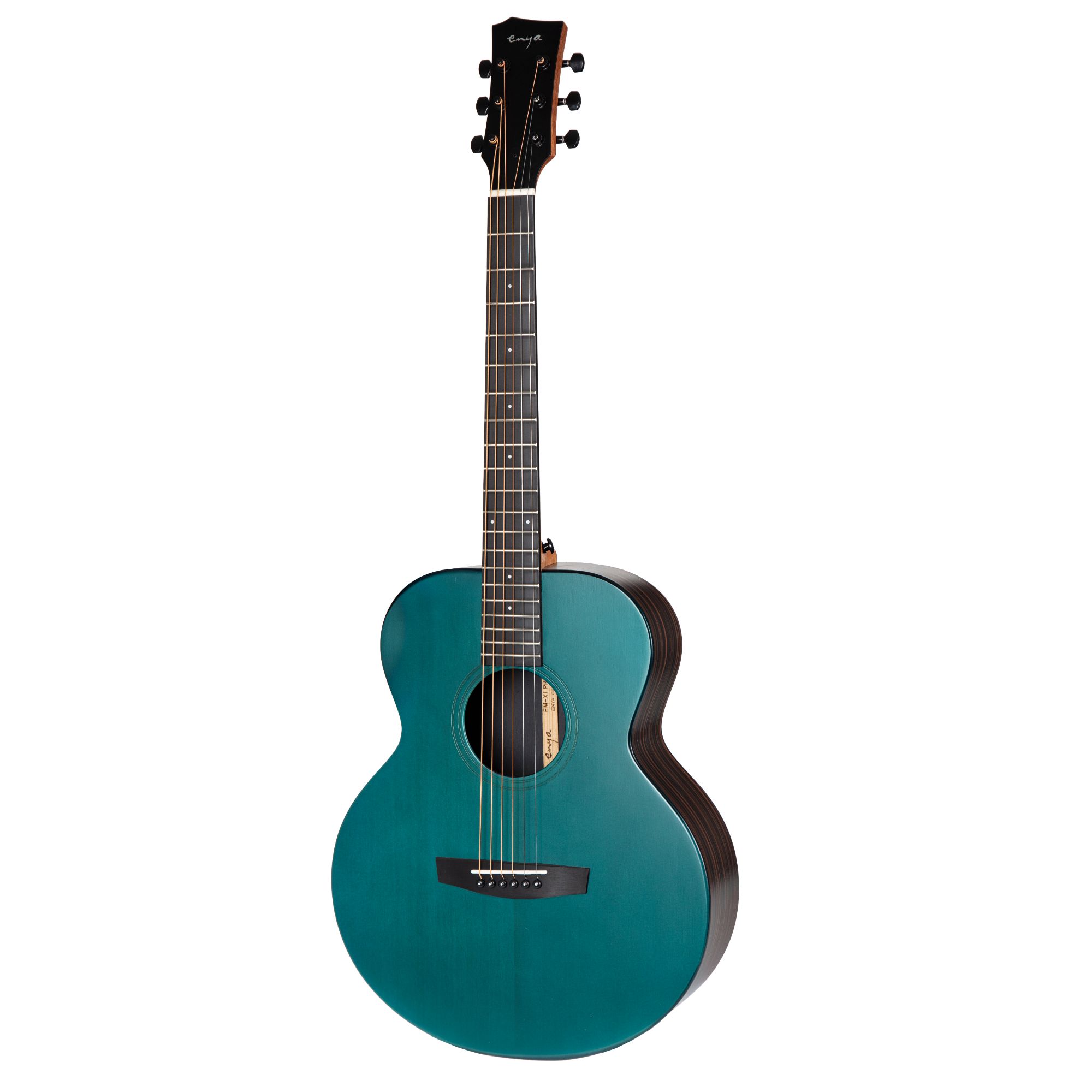 Enya EM-X1 PRO EQ 36TransAcoustic Guitar- Blue Matt Finish