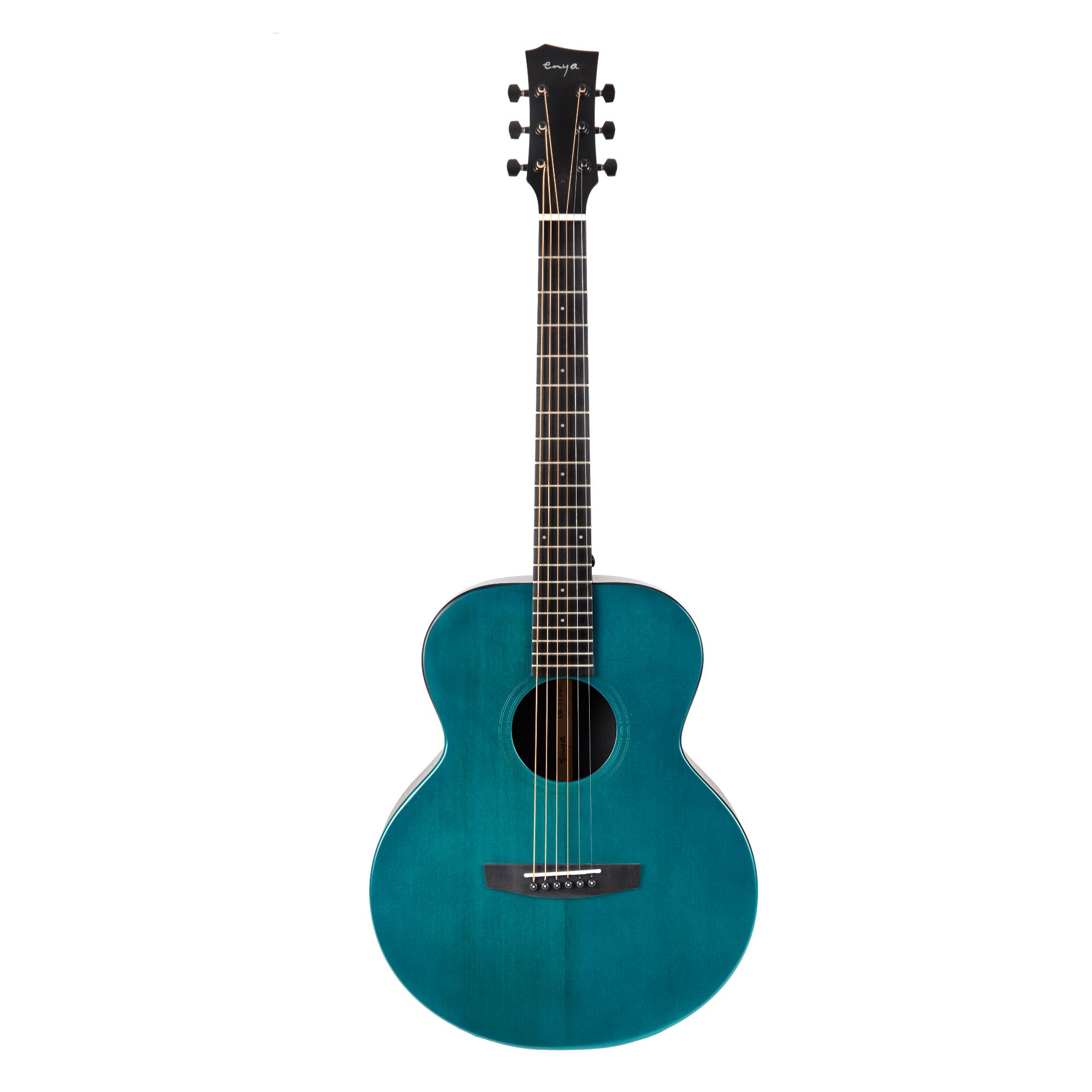 Enya EM-X1 PRO EQ 36TransAcoustic Guitar- Blue Matt Finish