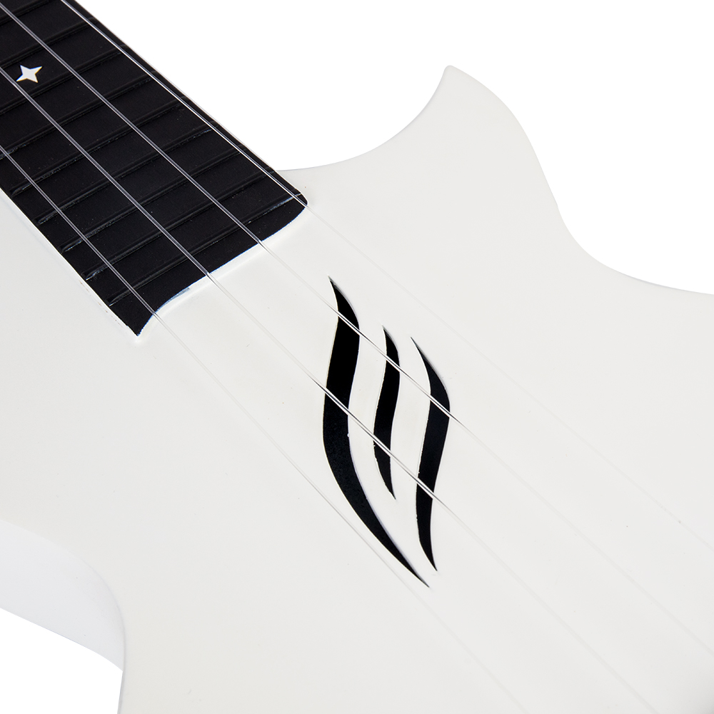 Enya Concert Nova U Carbon Fiber Travel Ukulele White