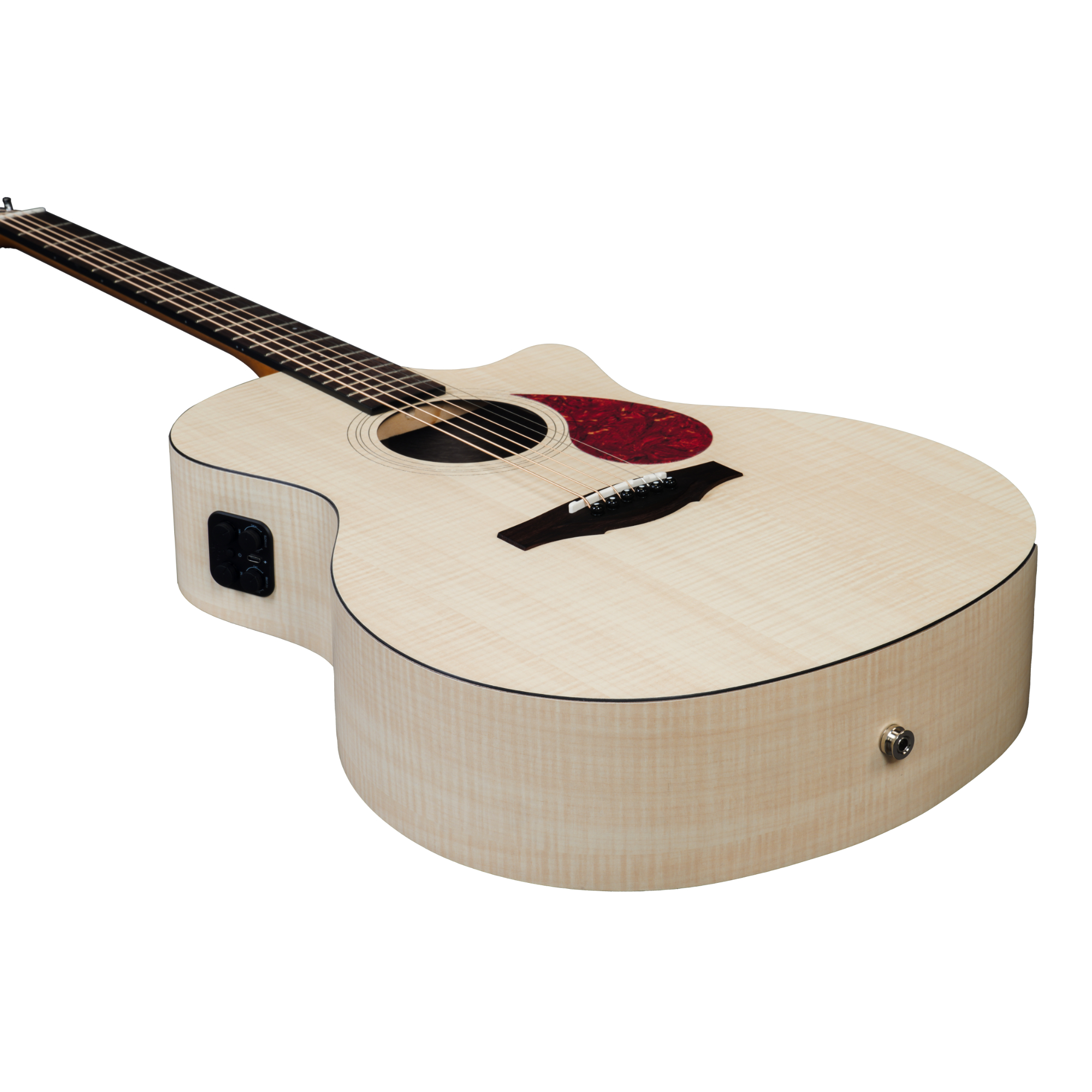 Kepma G141-E GRAND AUDITORIUM GREEN EARTH series Semi Acoustic Guitar - Natural Maple
