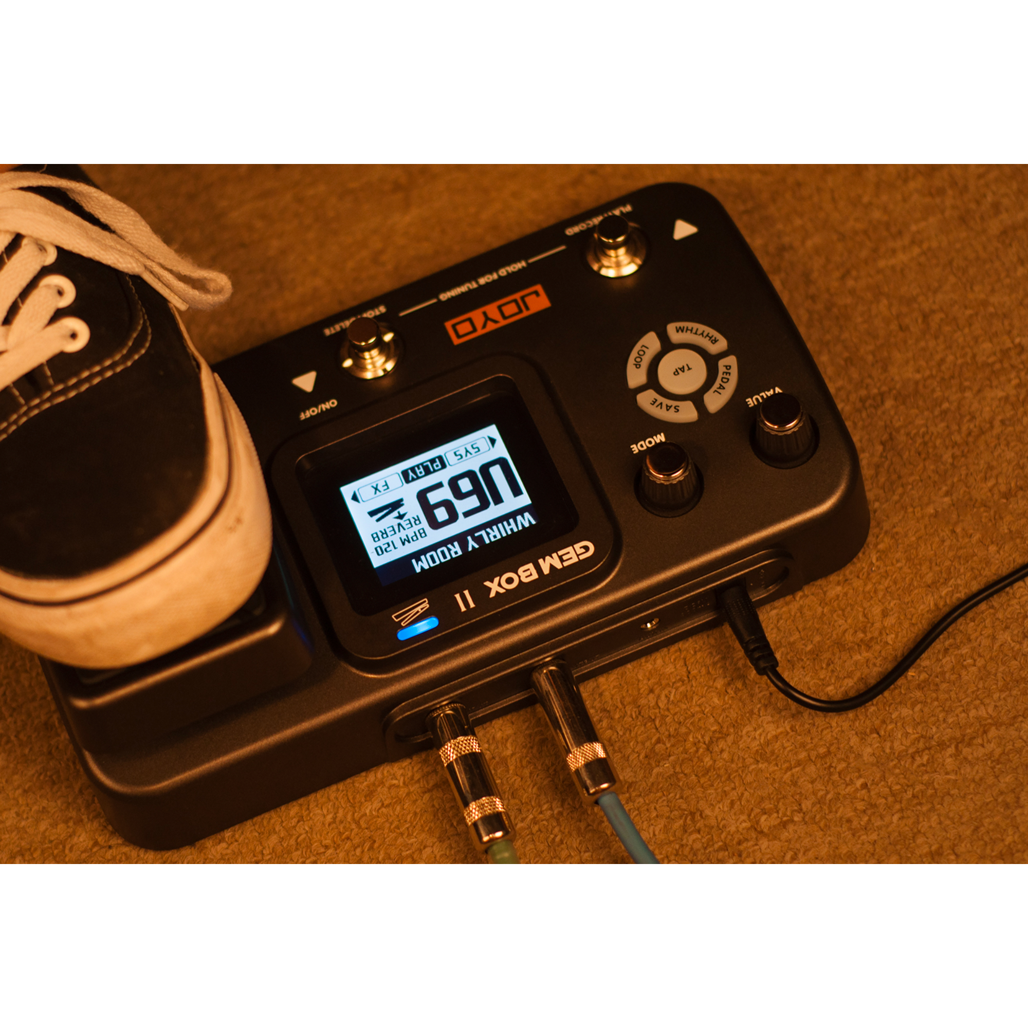 OYO Gem Box 2 Multi Guitar Effects Looper Drums Metronome Tuner
