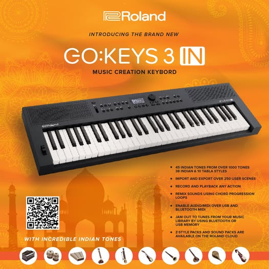The Roland GOKEYS 3 and the India-specific GOKEYS 3 IN