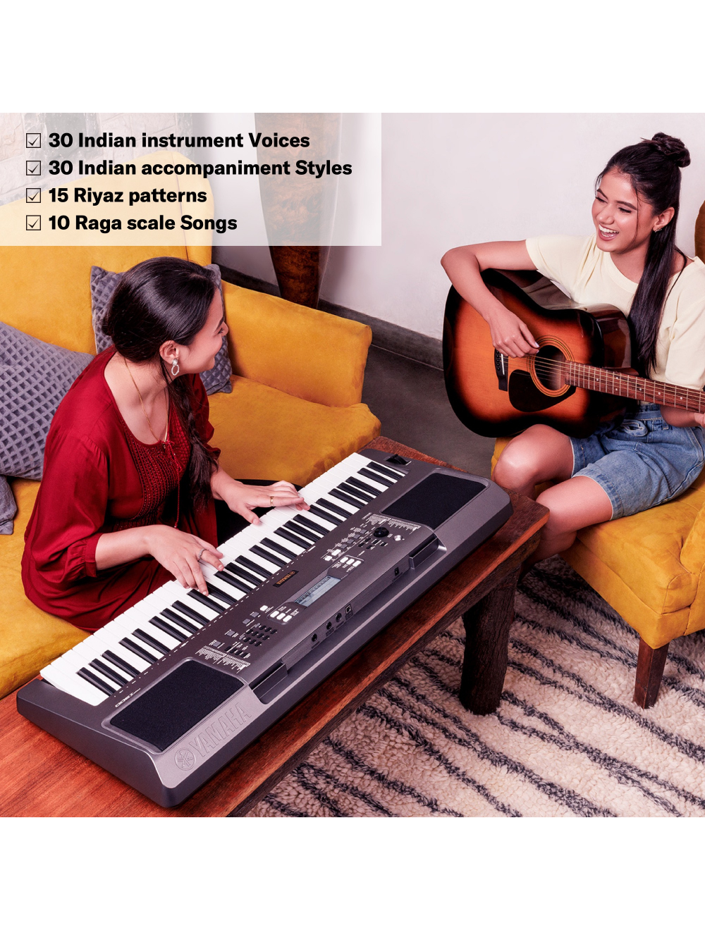 Yamaha PSR-I300 Portable Keyboard 61 Keys