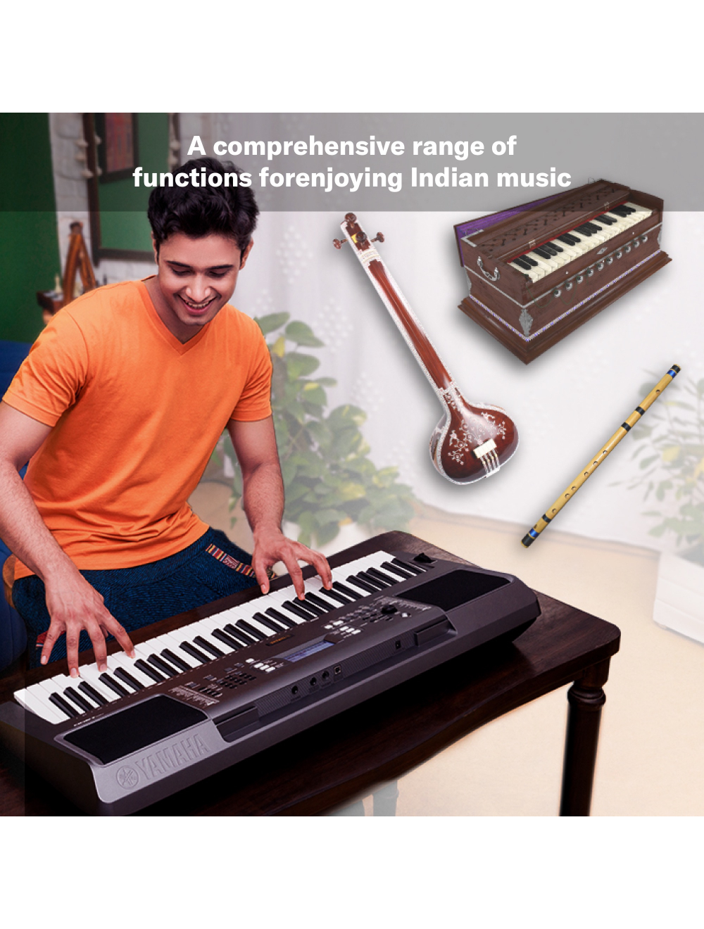 Yamaha PSR-I300 Portable Keyboard 61 Keys