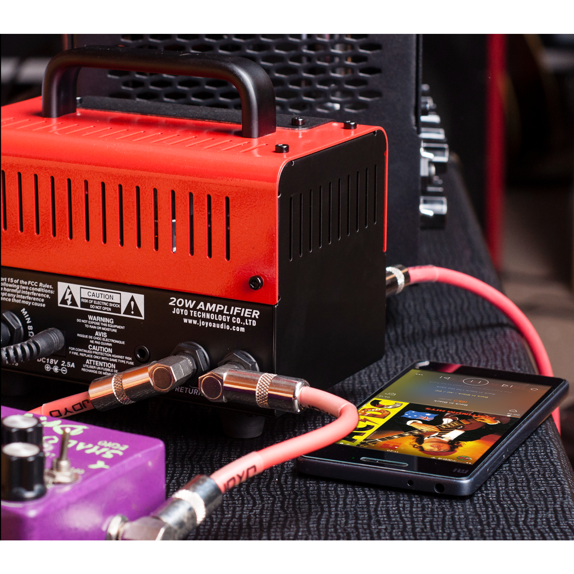 JOYO JACKMAN Amplifier 20 Watt Hybrid Mini Tube Head Bluetooth BanTamp Series