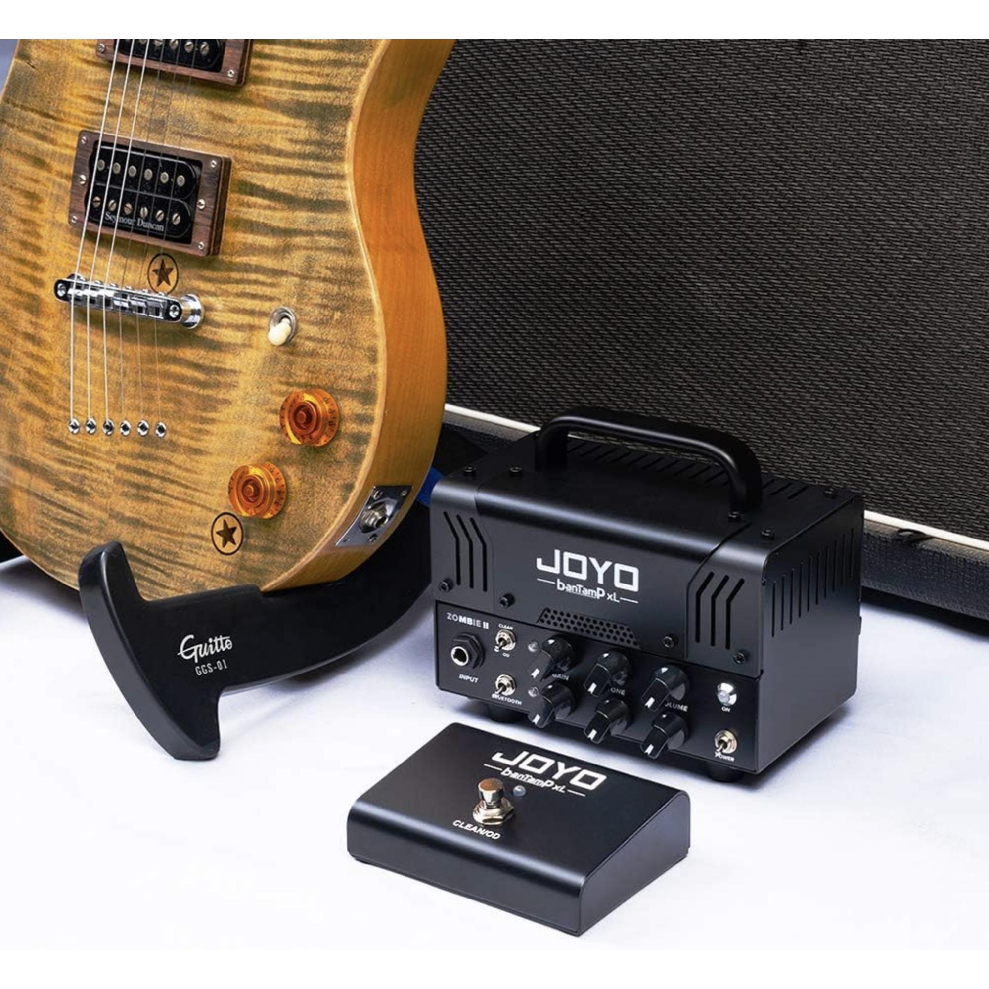 JOYO Zombie-II Dual Rectifier BanTamp XL Series Mini Amp Head 20 Watt Preamp 2 Channel Hybrid Tube Guitar Amplifier with Bluetooth