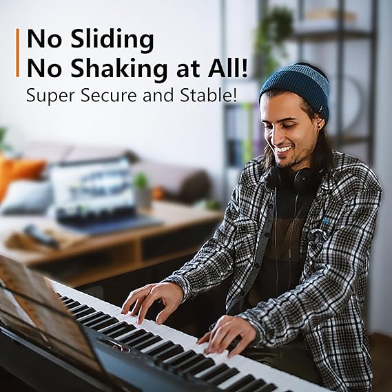 L100B Keyboard Stand Compatible for Yamaha Keyboard P145 P223 P225 Only Wooden Black