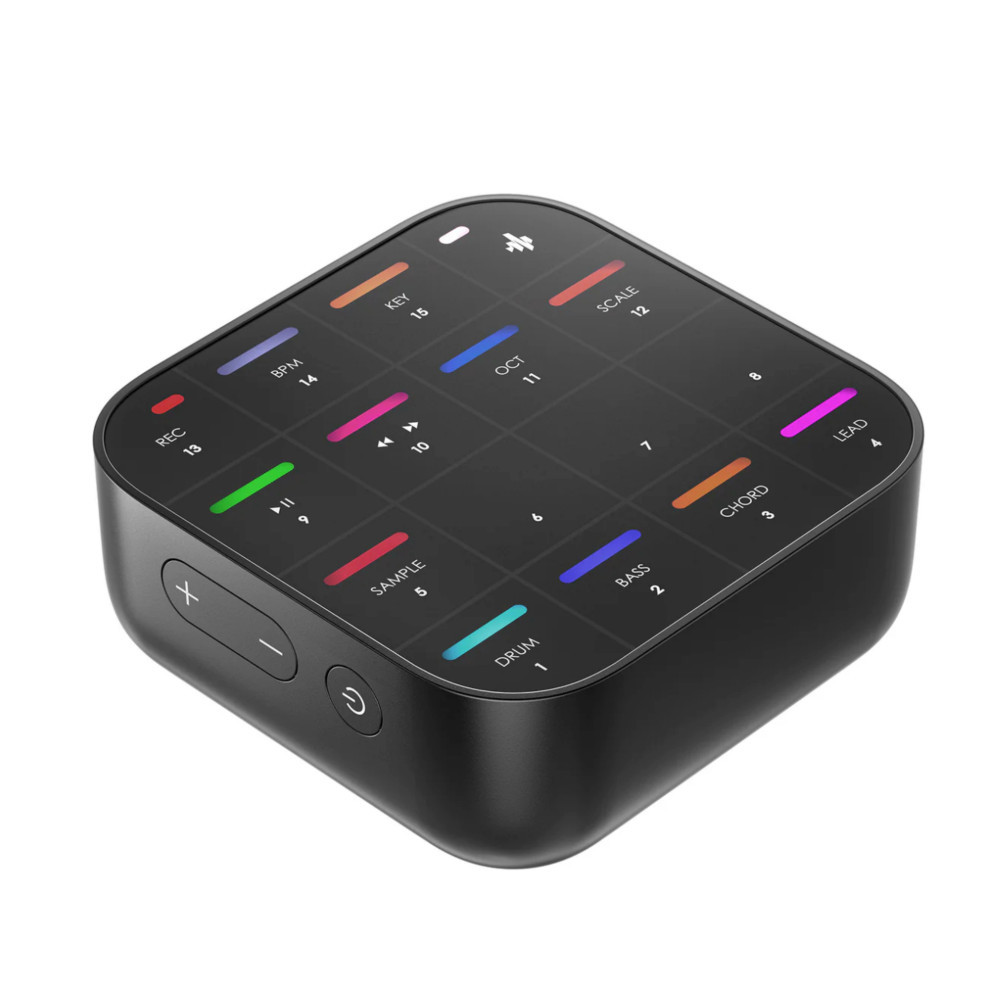 Image of Donner MEDO MIDI Controller, Portable Electronic Instrument | Chord, Sample, Lead, Bass, Drum | Built in Looper and Synthesizer