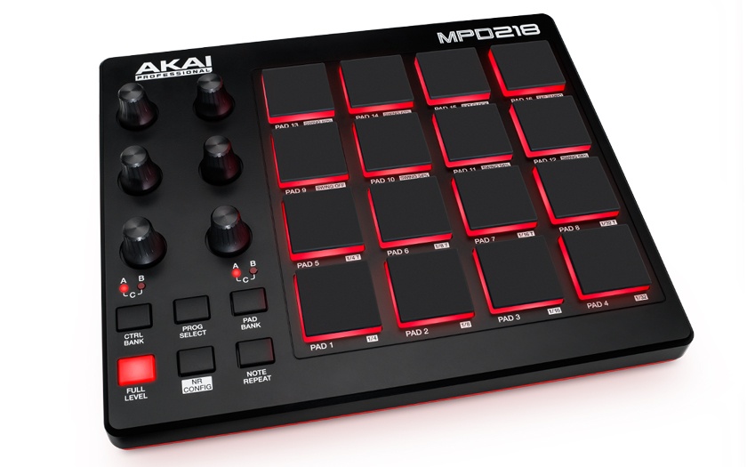 Akai MPD218 Midi Pad Controller