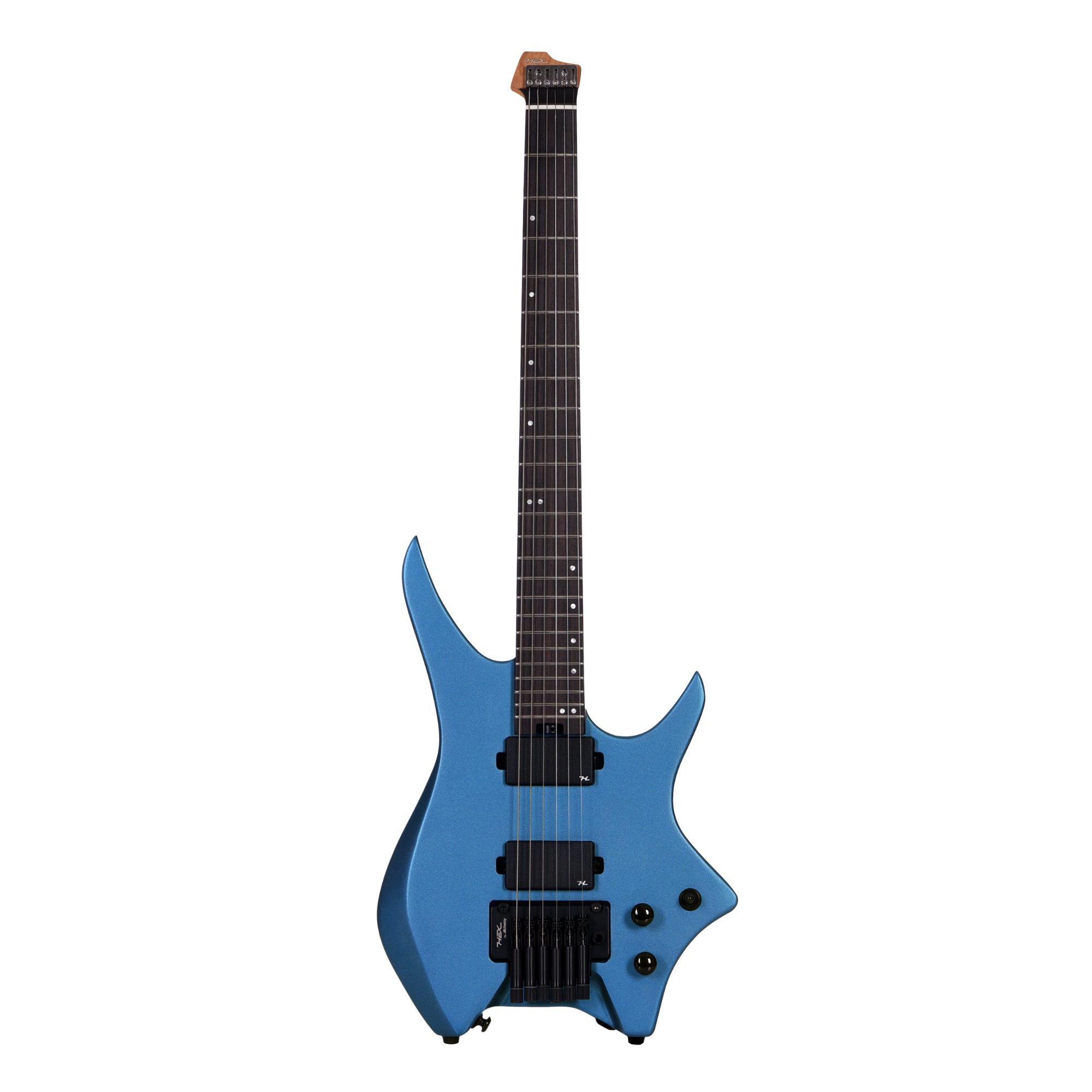 HEX N500S MEB METALLIC ELECTRIC BLUE NEXT SERIES - STAINLESS STEEL FRETS