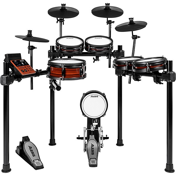 Alesis Nitro Pro XL 10-Piece Electronic Drum Kit With Dual Zone Quiet Mesh Heads