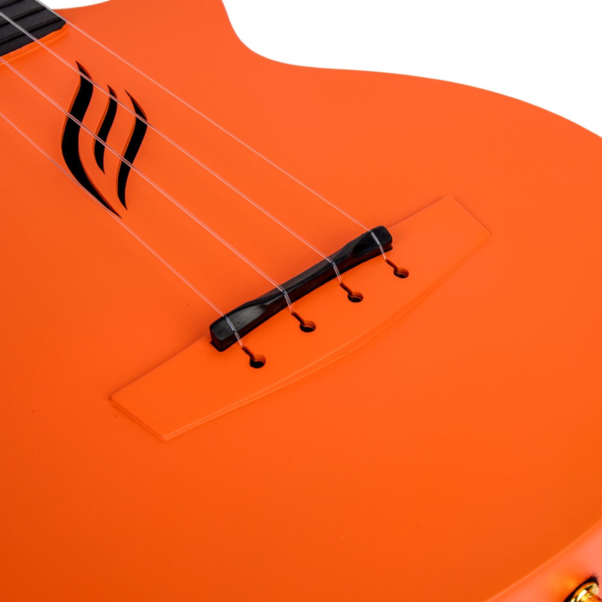 Enya Concert Nova U Carbon Fibre Travel Ukulele- Orange