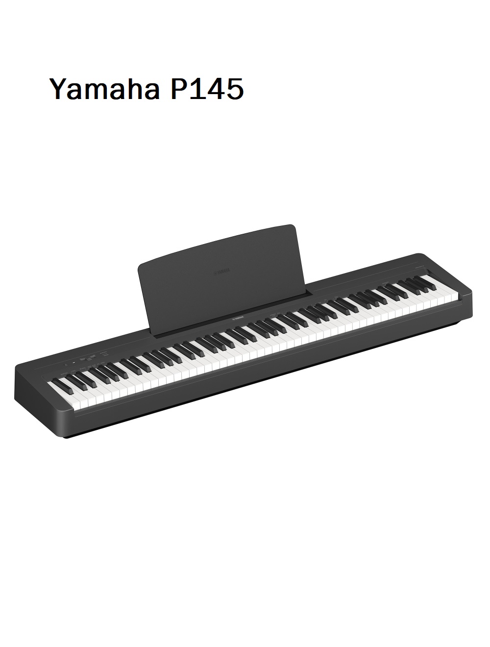Yamaha P-145B 88-Key Weighted Action Portable Digital Piano great for beginners Adaptor Included