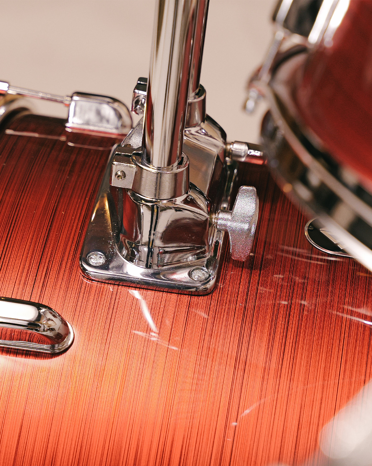 Strydom Sonic Scout 5-Piece Acoustic Drum Kit Red