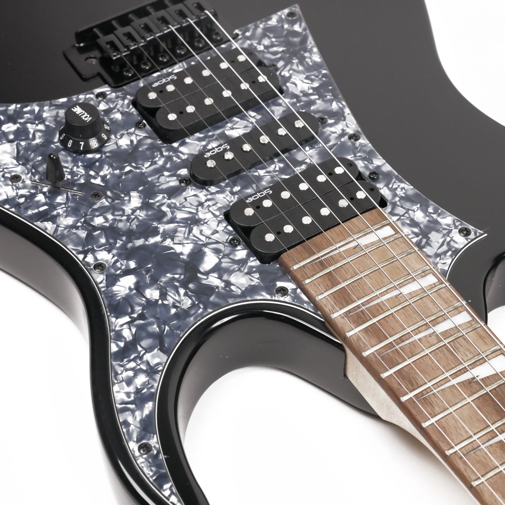 SQOE SEIB350 Black Super Strat RG series