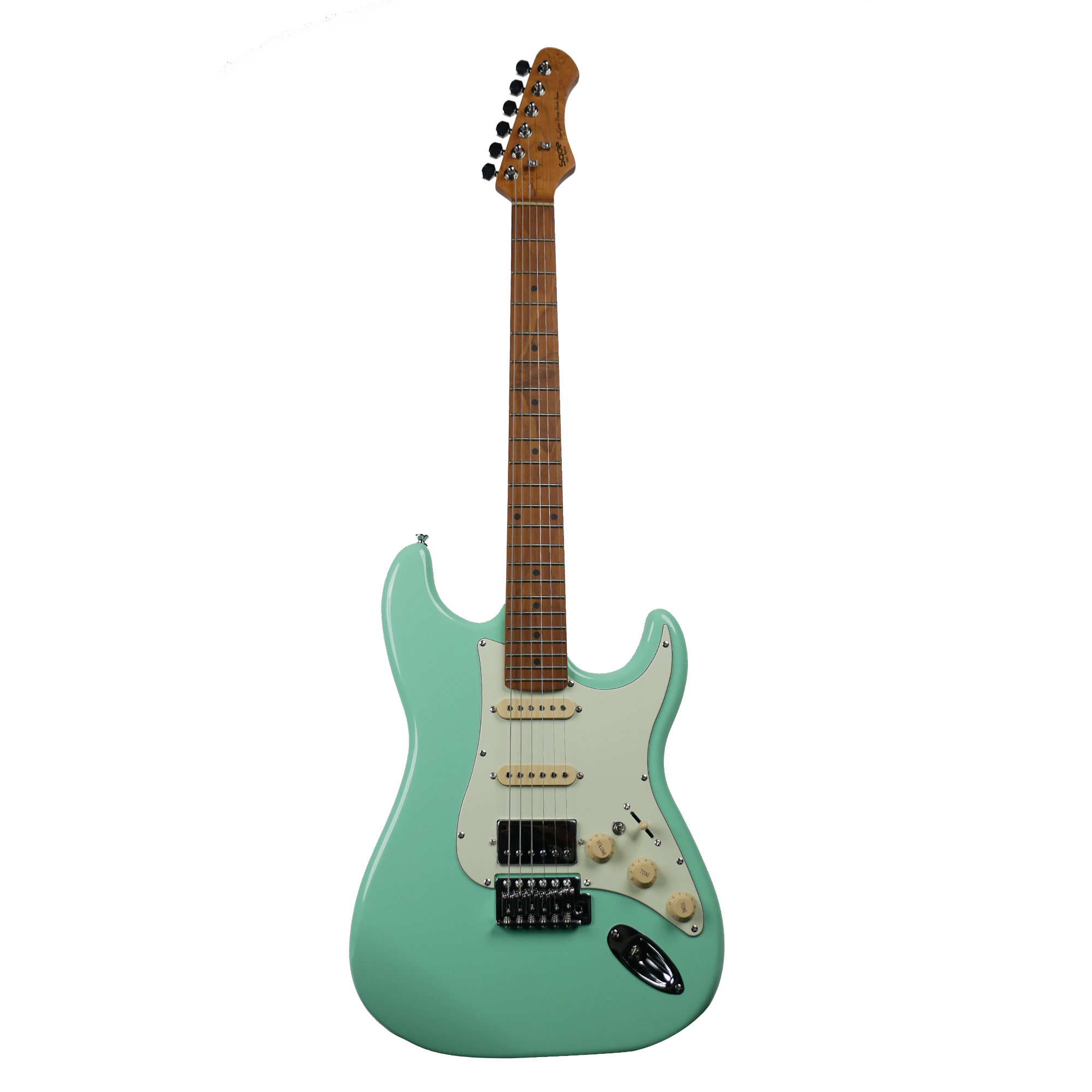 SQOE SEST600 HSS Pickups Roasted Maple Neck