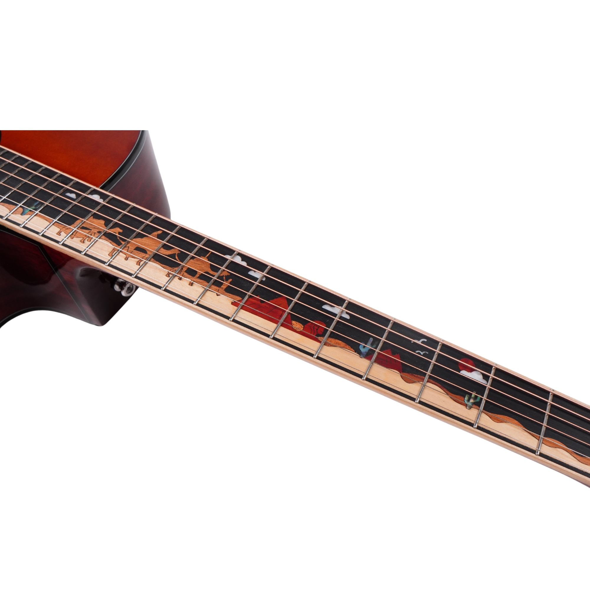 Strydom - Dune SGA241C Solid Top Acoustic guitar Sunset