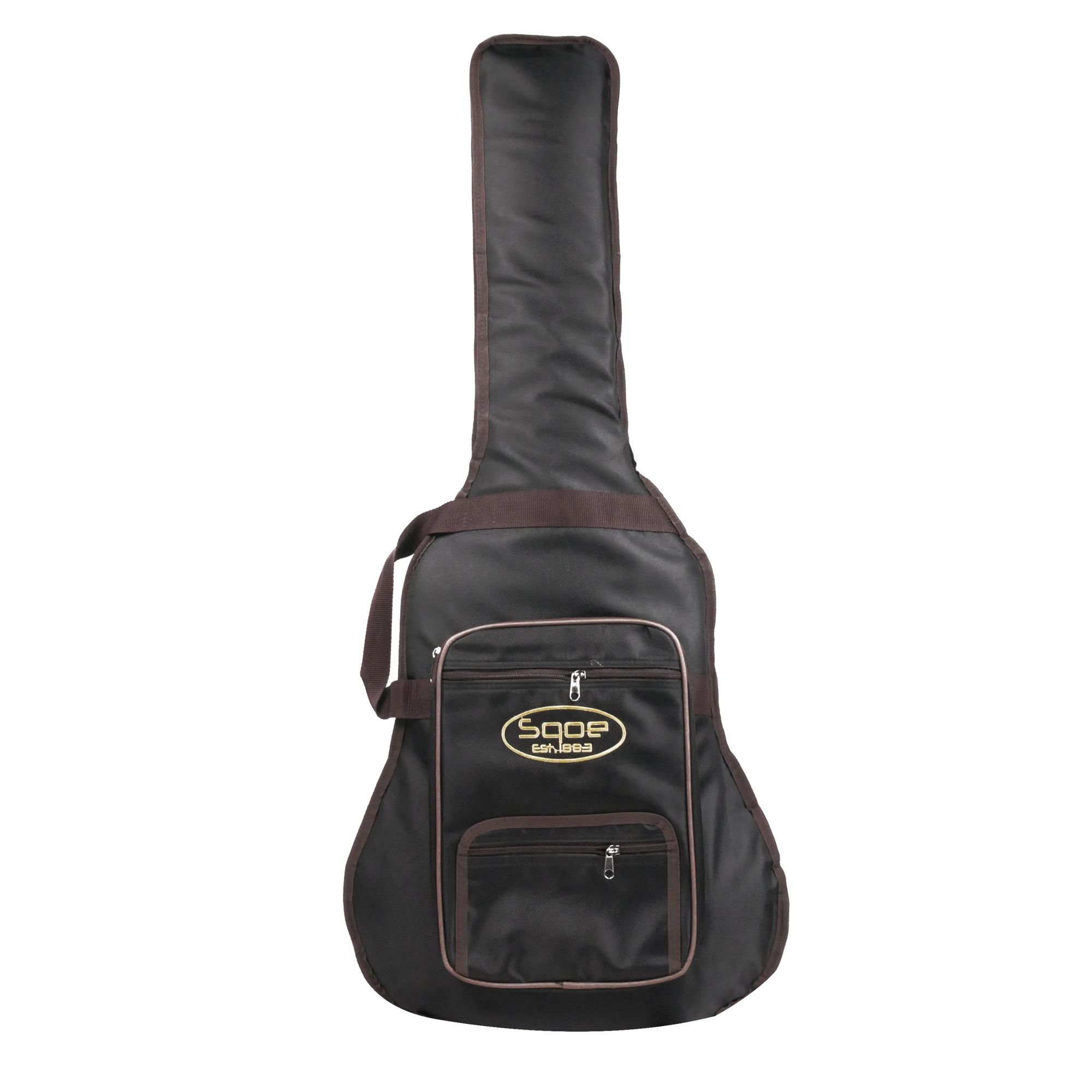 SQOE 20mm Padded electric guitar bag -Khaki QB-DB