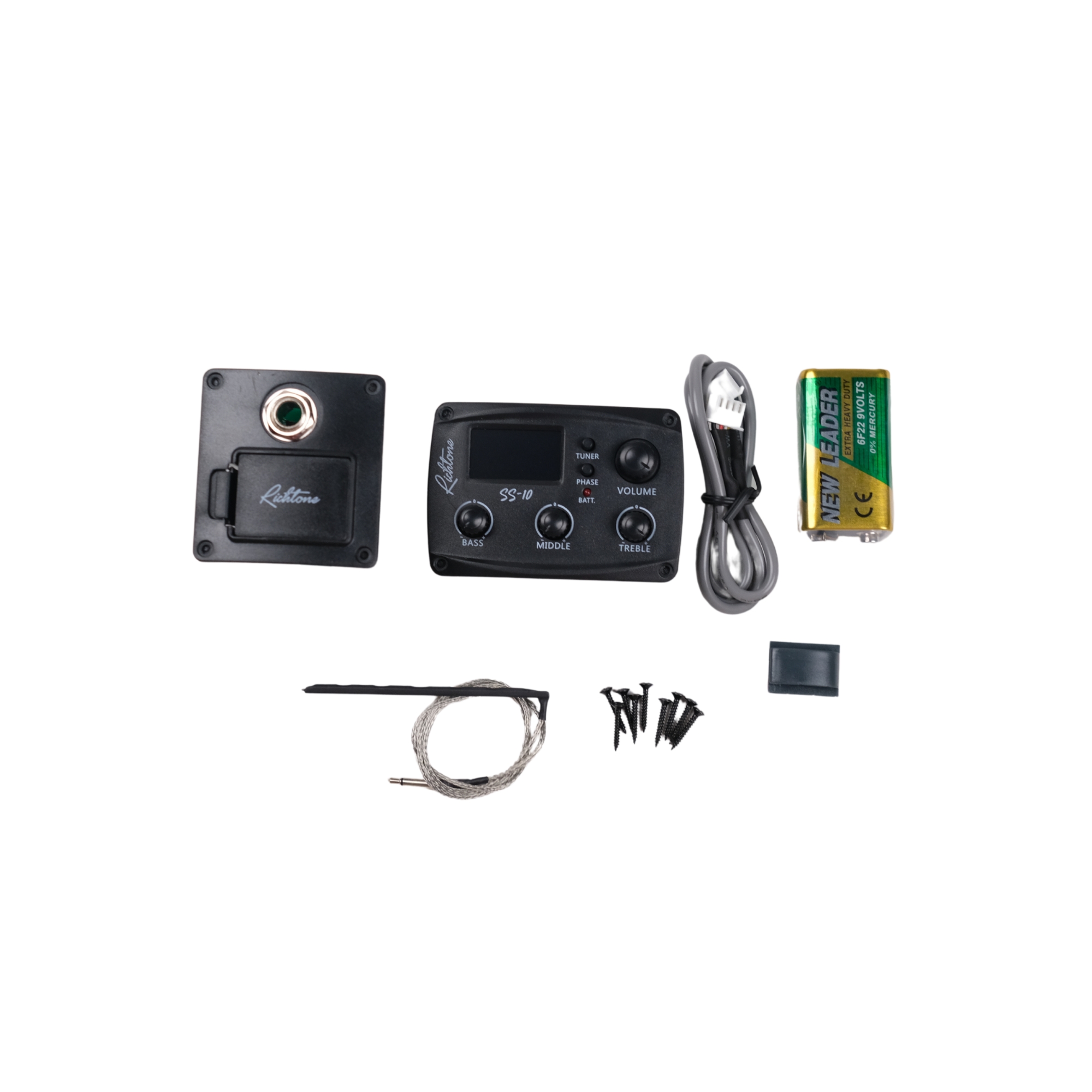 Guitar pick up Richtone sound storm SS10 3 band eq