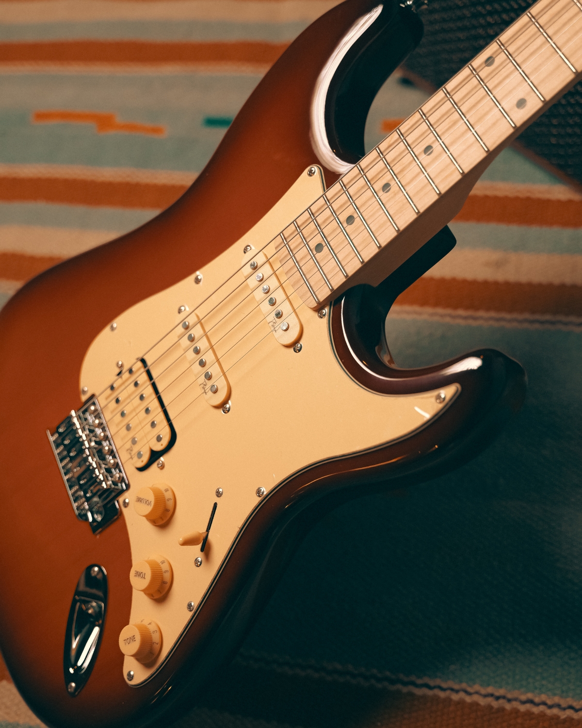 Strydom ST20M Earth Burst Electric Guitar  HSS