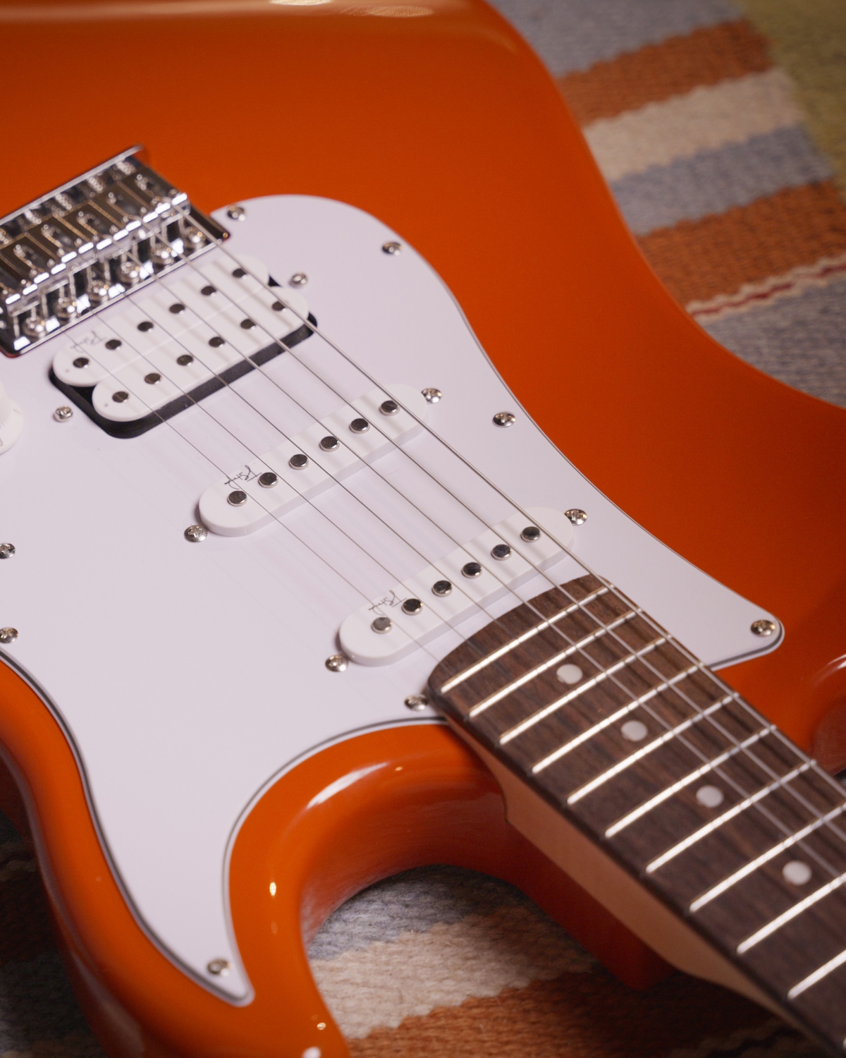Strydom ST20R Lava pop Electric Guitar  HSS