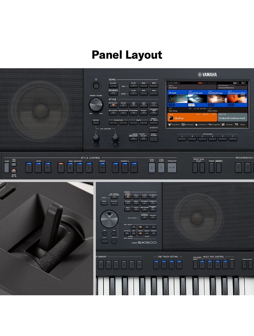 Yamaha PSR-SX900 Digital Workstation With 61 Keys