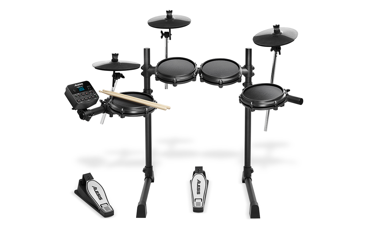 Alesis Turbo Mesh Kit -Seven-Piece Electronic Drum Kit with Mesh Heads