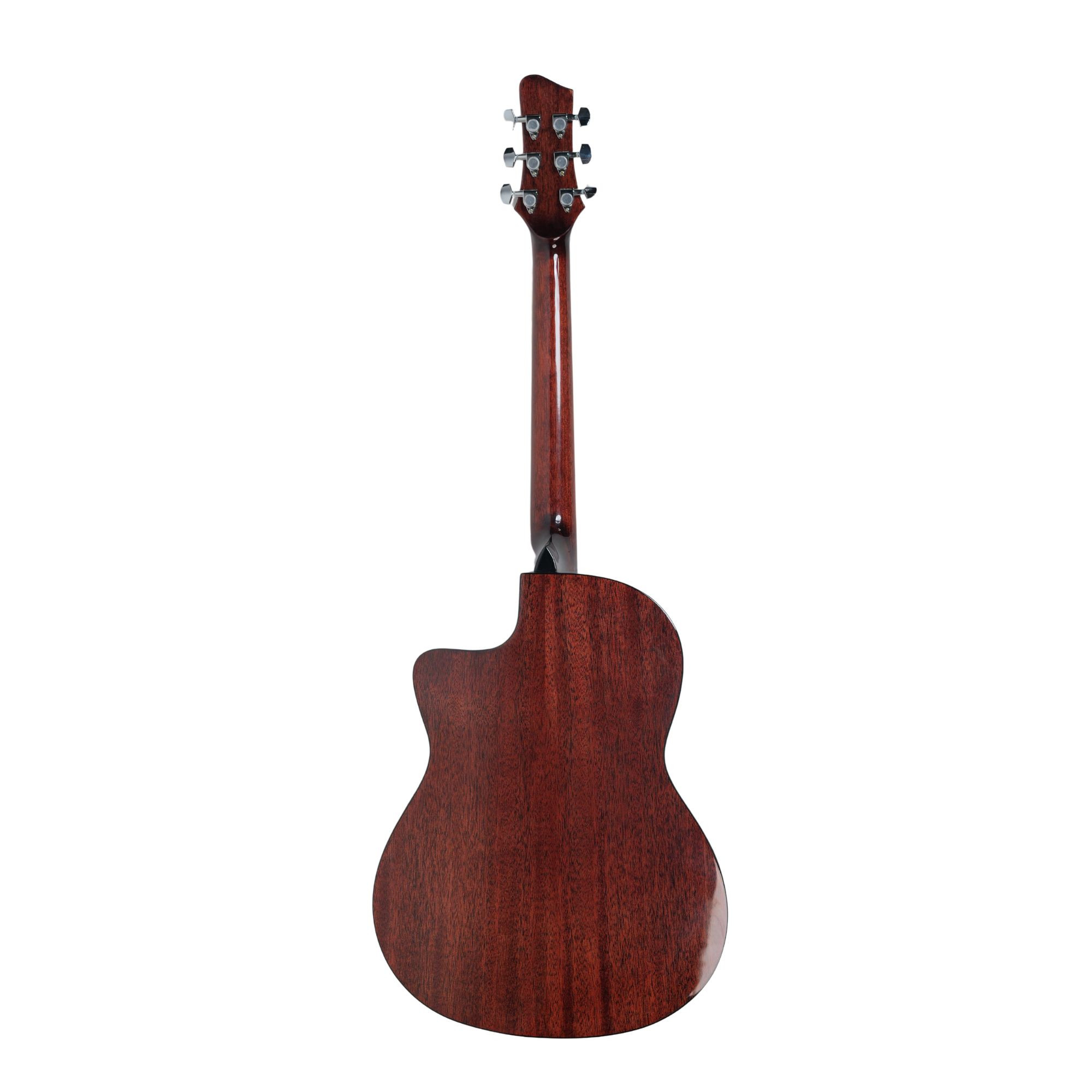 Strydom F139CE 39inch all mahogany semi acoustic guitar glossy