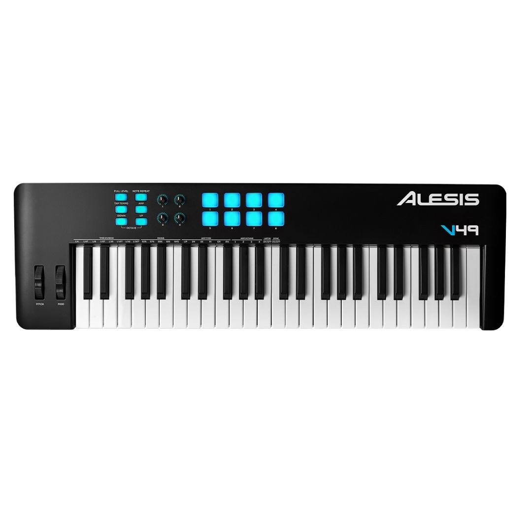 V49 49-Key USB-MIDI Keyboard Controller
