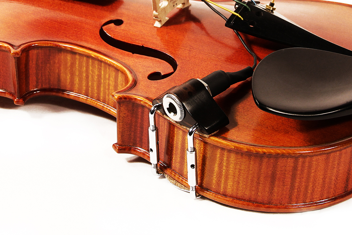 KNA VV3 -Low-profile portable bridge-mounted piezo for violin or viola