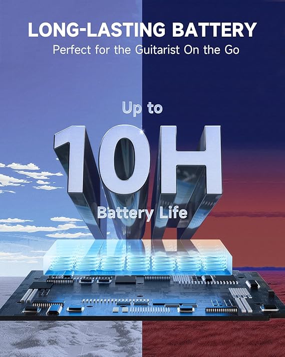 Donner Pocket-X Multi Effects Guitar Pedal GuitarBass AMP Modeler Multi Effects Processor Portable Rechargeable Guitar Pedal with 6 Effects Modules 80 Presets 20 IRs for Electric Guitar