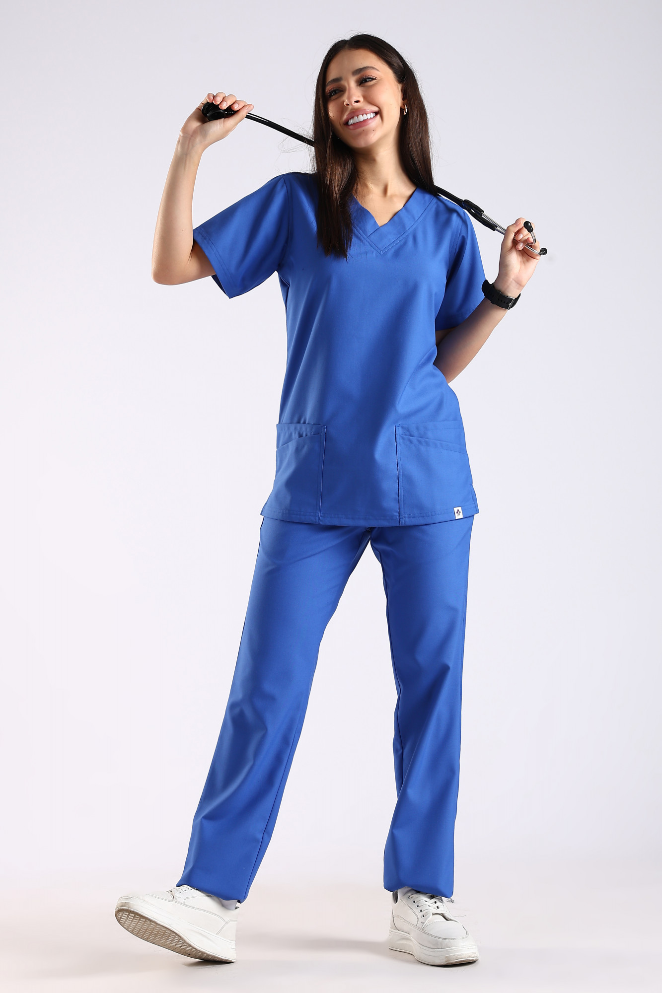 Bella Classic Scrub Set (Royal Blue)
