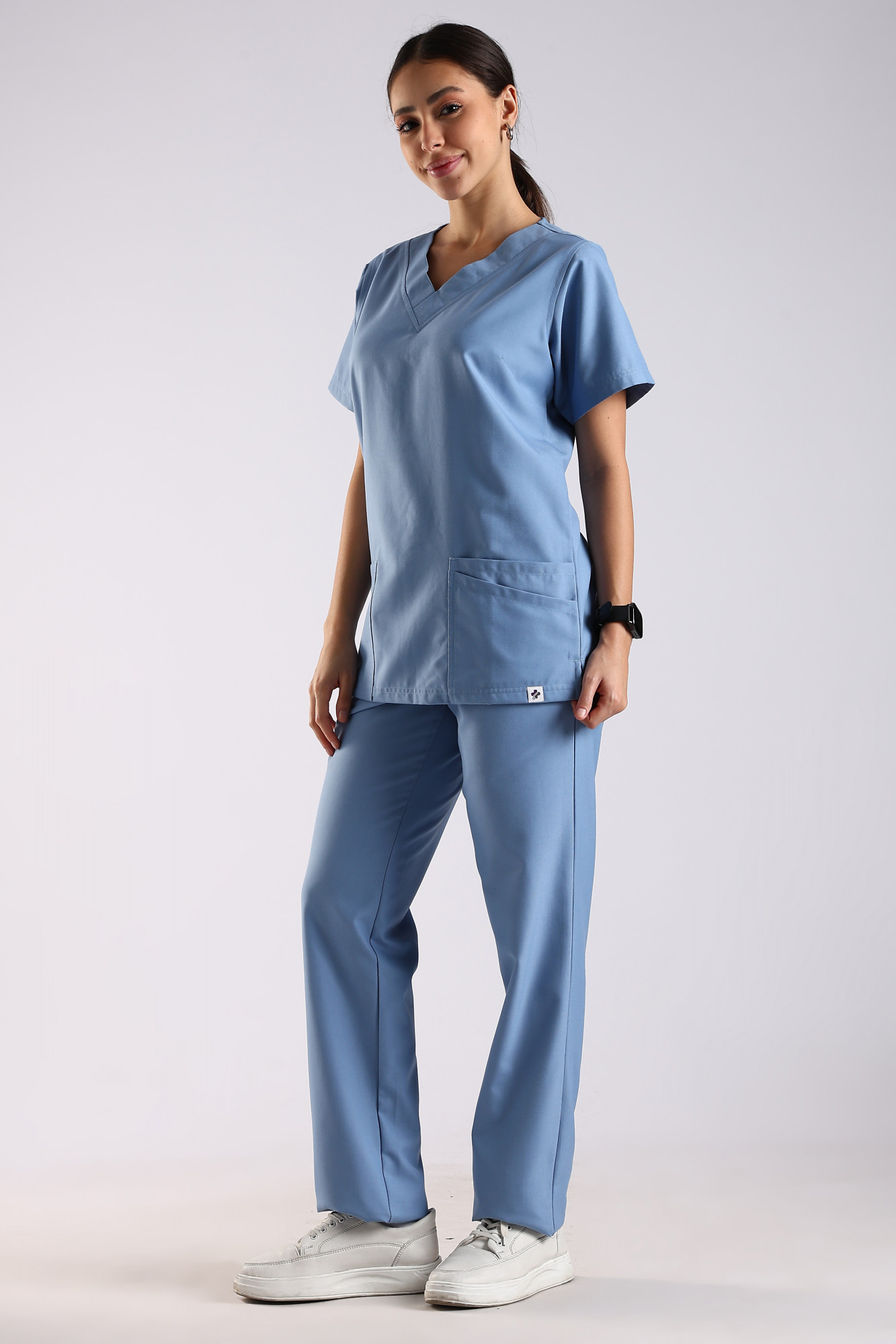 Bella Classic Scrub Set (Sky Blue)